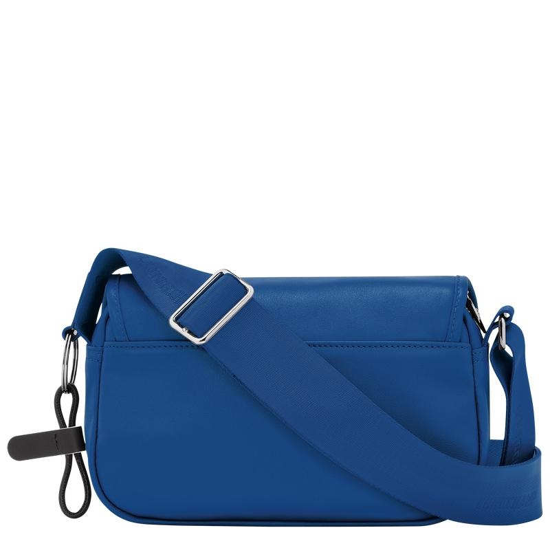 Bolsas Hombro Longchamp Très Paris S Mujer Azules | 1374-GREZT