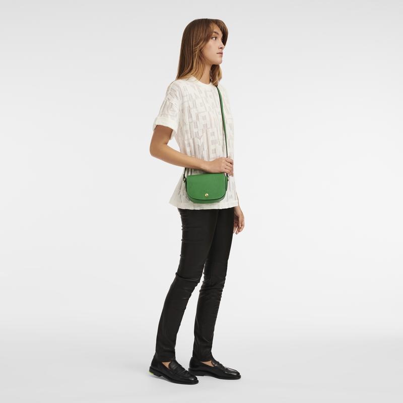 Bolsas Hombro Longchamp Épure XS Mujer Verde | 1539-CLAOE