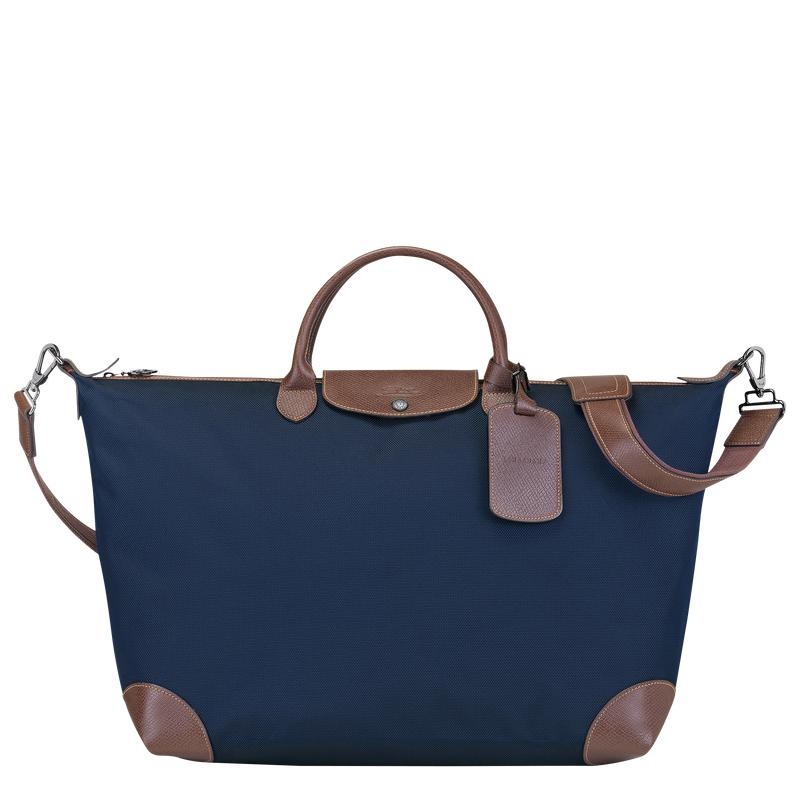 Bolsas de Viaje Longchamp Boxford S Mujer Azules | 8302-FMCVD