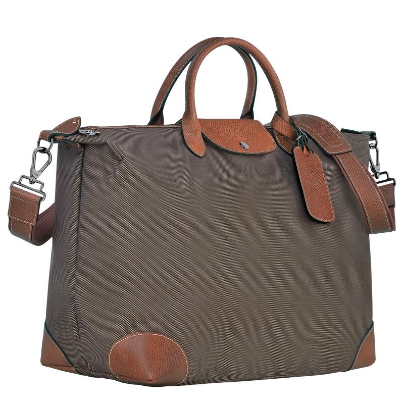 Bolsas de Viaje Longchamp Boxford S Mujer Marrones | 3645-EMYVG