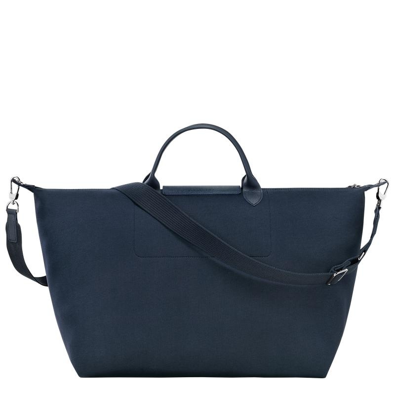 Bolsas de Viaje Longchamp Le Pliage Colección Hombre Azul Marino | 8370-WVYJK