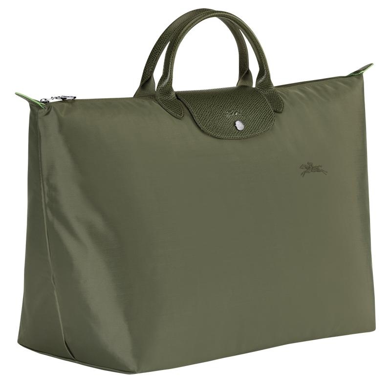 Bolsas de Viaje Longchamp Le Pliage Green S Mujer Verde | 4605-SBGQO