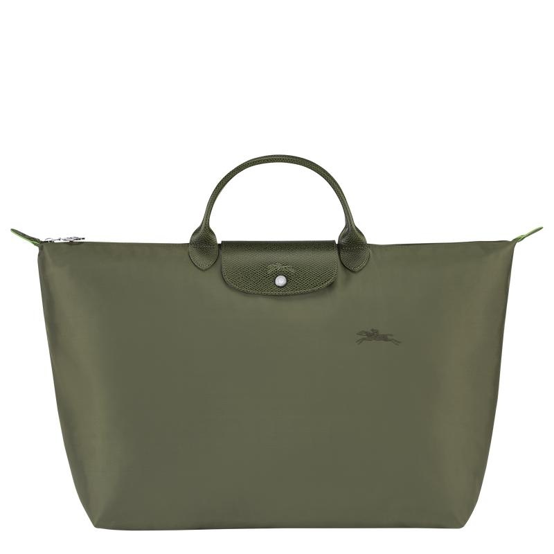 Bolsas de Viaje Longchamp Le Pliage Green S Mujer Verde | 4605-SBGQO