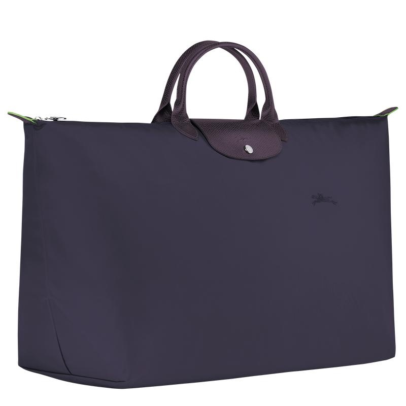 Bolsas de Viaje Longchamp Le Pliage Green M Mujer Moradas | 5718-GSRJF