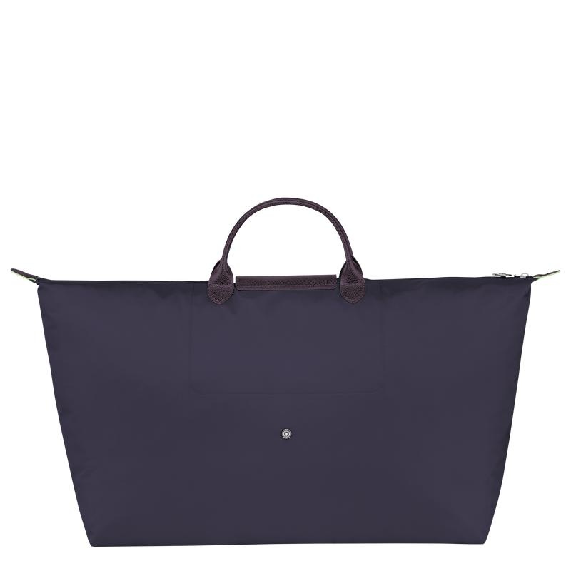 Bolsas de Viaje Longchamp Le Pliage Green M Mujer Moradas | 5718-GSRJF