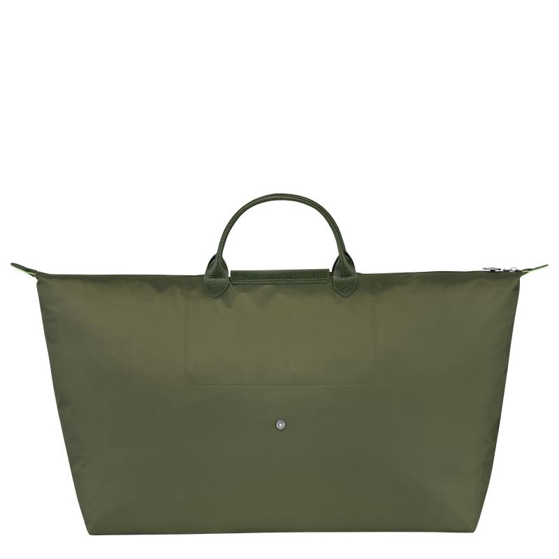 Bolsas de Viaje Longchamp Le Pliage Green M Mujer Verde | 4081-UDIQT