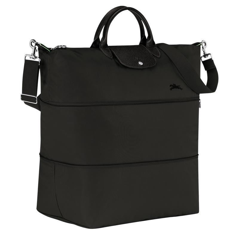 Bolsas de Viaje Longchamp Le Pliage Green expandable Mujer Negras | 0816-ENTAD