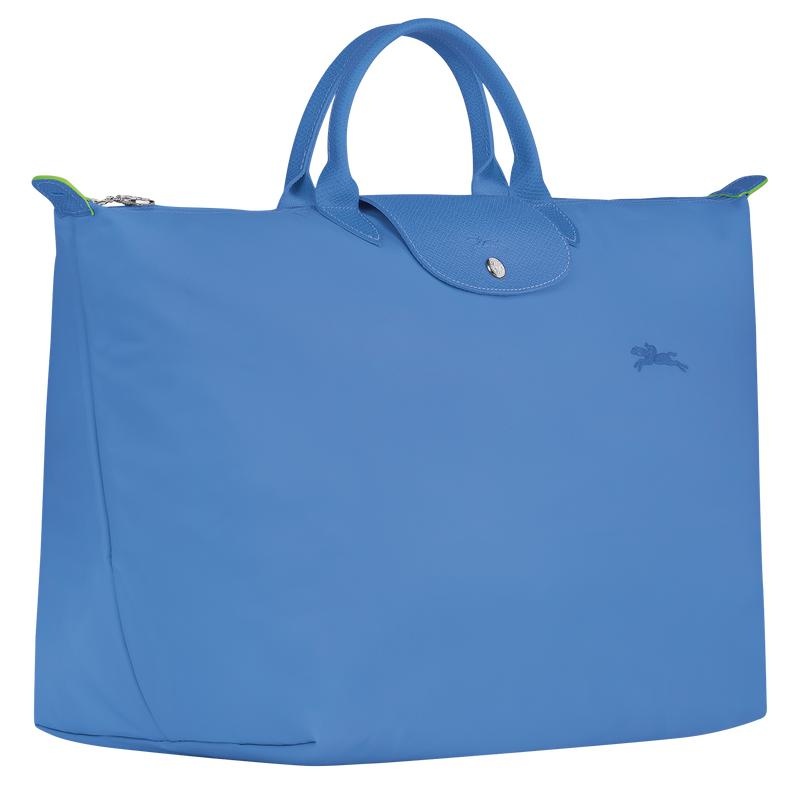 Bolsas de Viaje Longchamp Le Pliage Green S Hombre Azules | 3816-RZCUE