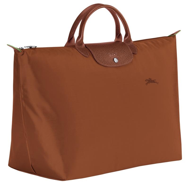 Bolsas de Viaje Longchamp Le Pliage Green S Mujer Marrones | 4916-MVFPY