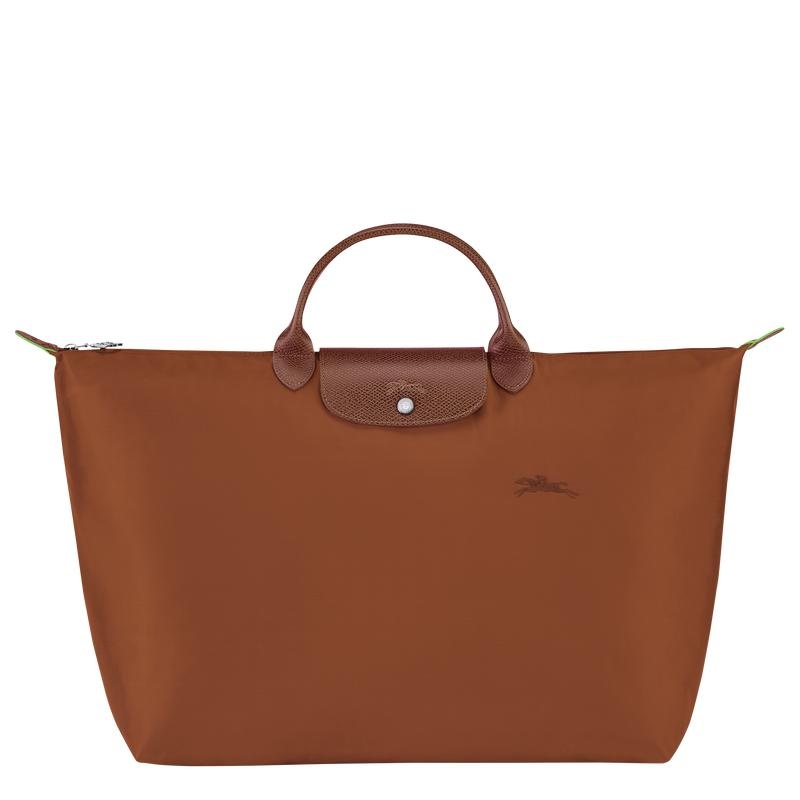 Bolsas de Viaje Longchamp Le Pliage Green S Mujer Marrones | 4916-MVFPY