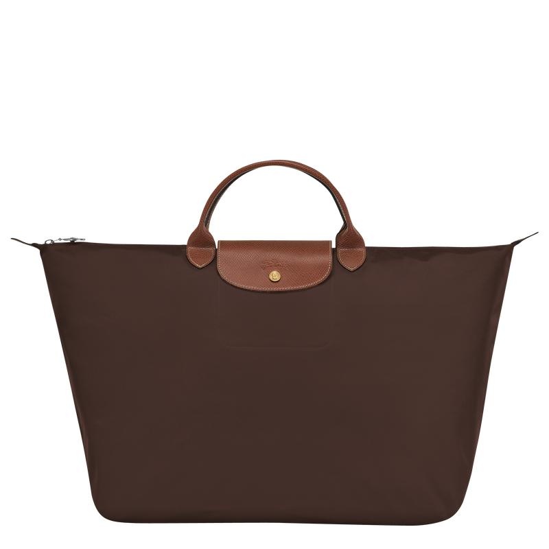 Bolsas de Viaje Longchamp Le Pliage Original S Mujer Marrones | 7432-WBSID