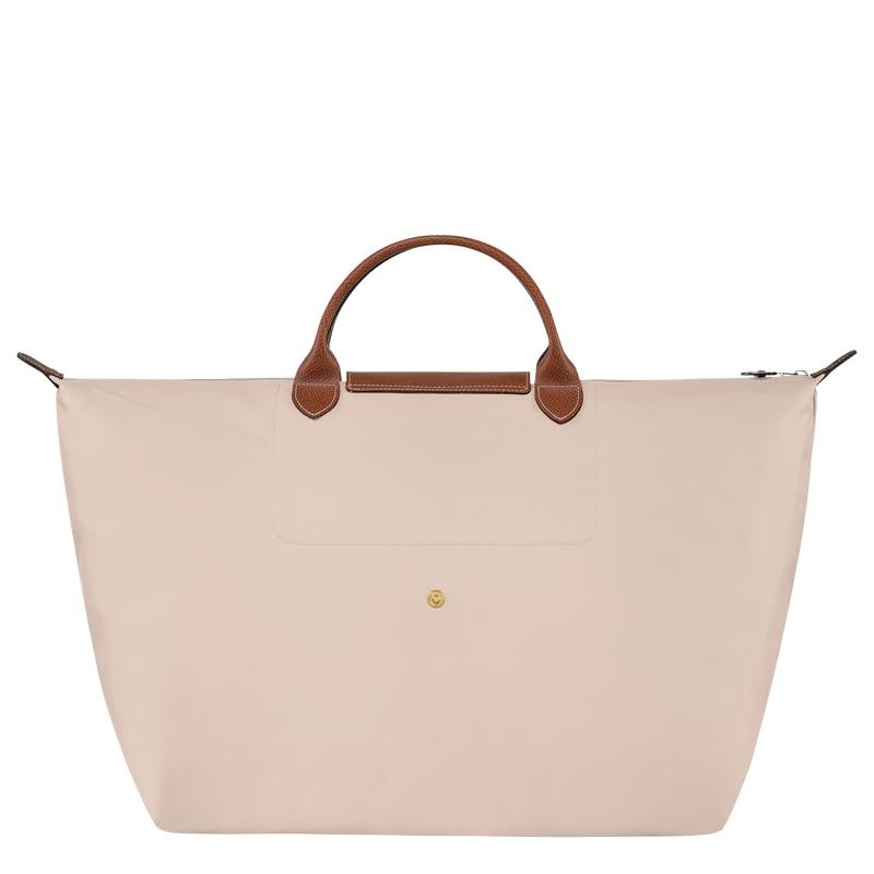 Bolsas de Viaje Longchamp Le Pliage Original S Mujer Blancas | 1472-WVRHY