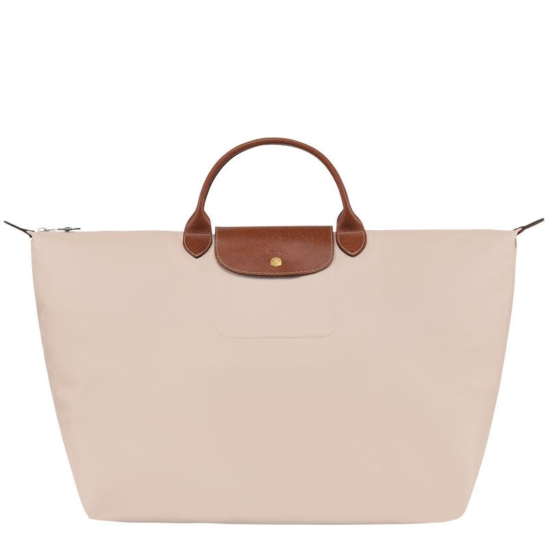 Bolsas de Viaje Longchamp Le Pliage Original S Mujer Blancas | 1472-WVRHY