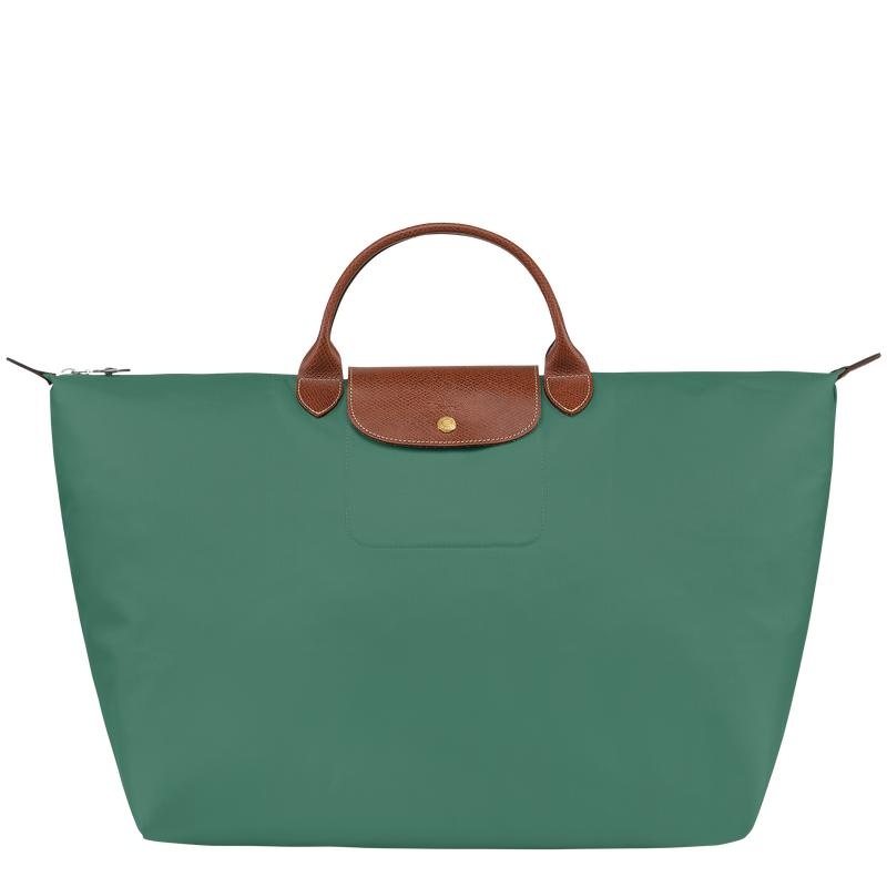 Bolsas de Viaje Longchamp Le Pliage Original S Mujer Verde | 6273-OIRBN