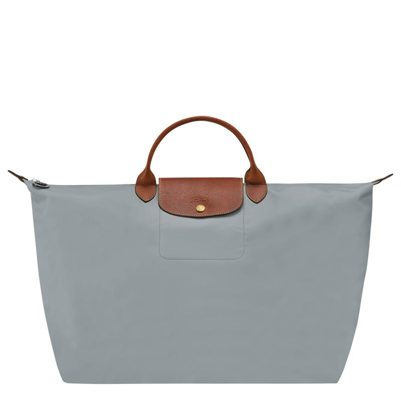 Bolsas de Viaje Longchamp Le Pliage Original S Mujer Gris | 3695-XPCRW