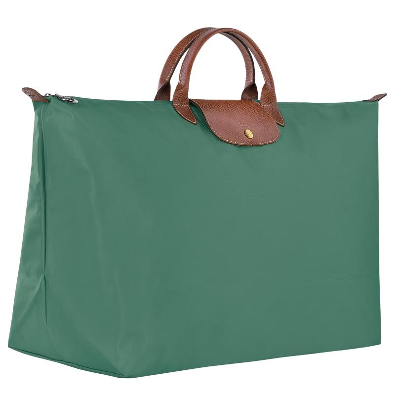 Bolsas de Viaje Longchamp Le Pliage Original M Mujer Verde | 1427-ZKVMT