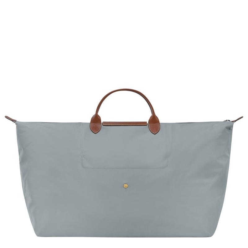 Bolsas de Viaje Longchamp Le Pliage Original M Mujer Gris | 9205-CUNMP