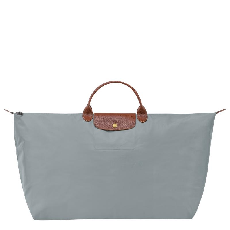 Bolsas de Viaje Longchamp Le Pliage Original M Mujer Gris | 9205-CUNMP