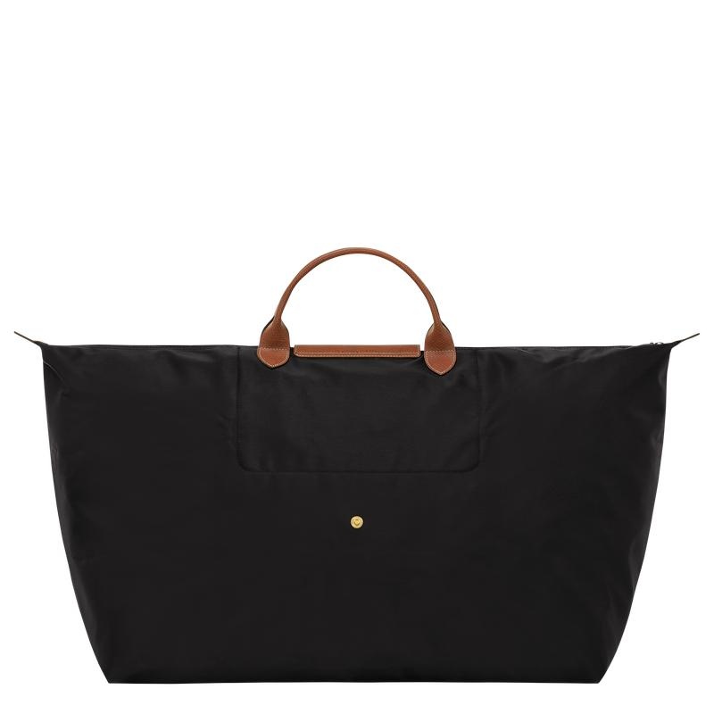 Bolsas de Viaje Longchamp Le Pliage Original M Mujer Negras | 4032-JPZRO