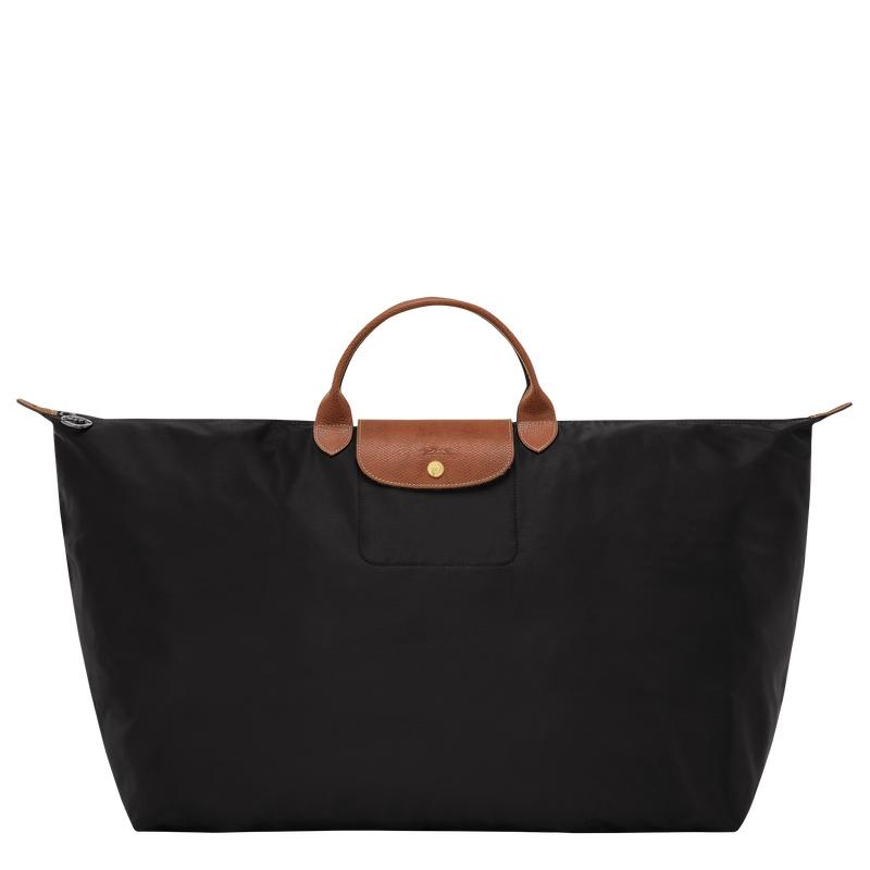 Bolsas de Viaje Longchamp Le Pliage Original M Mujer Negras | 4032-JPZRO