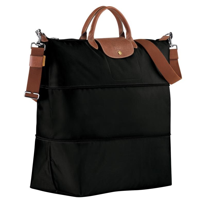 Bolsas de Viaje Longchamp Le Pliage Original expandable Mujer Negras | 5874-CNPEV