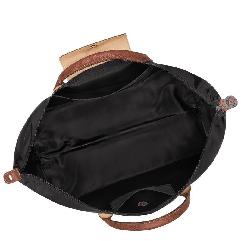 Bolsas de Viaje Longchamp Le Pliage Original S Hombre Negras | 4021-JBTUD