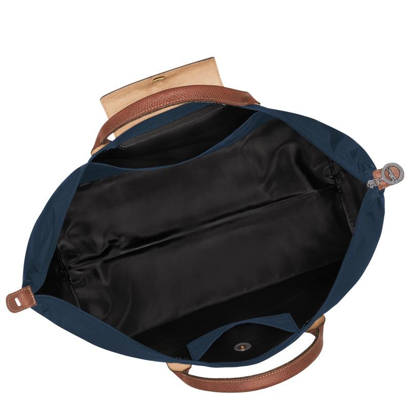 Bolsas de Viaje Longchamp Le Pliage Original S Hombre Azul Marino | 7495-QNGSU