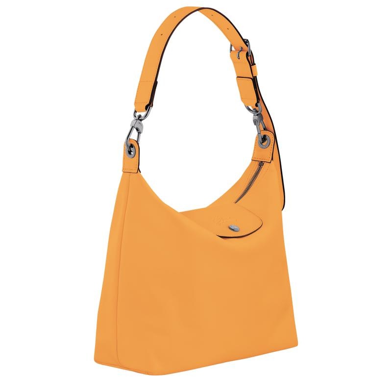 Bolso Hobo Longchamp Le Pliage Xtra M Mujer Albaricoque Naranjas | 0723-QCZMI