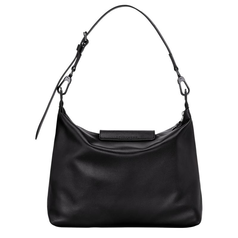 Bolso Hobo Longchamp Le Pliage Xtra M Mujer Negras | 0637-JEFMN