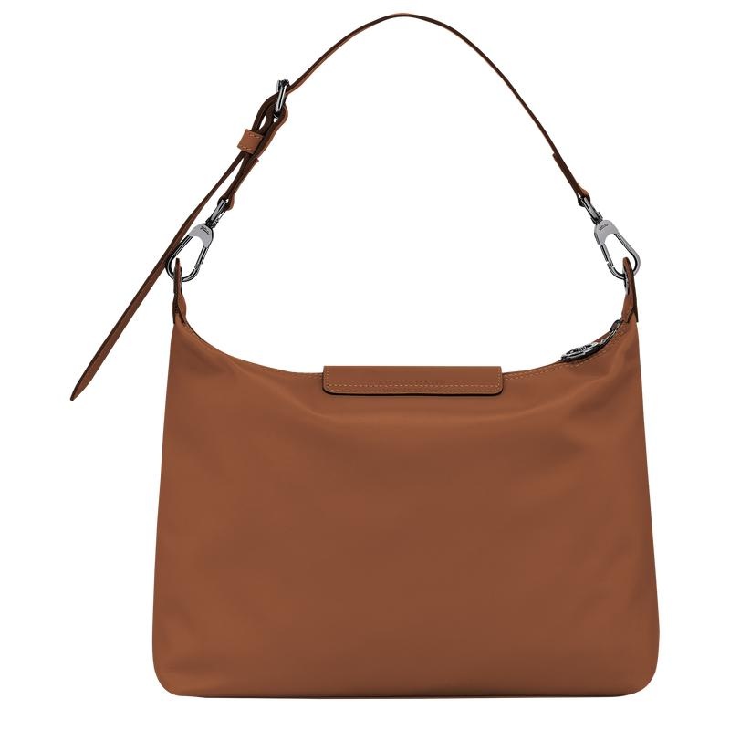 Bolso Hobo Longchamp Le Pliage Xtra M Mujer Marrones | 9170-PTSNK