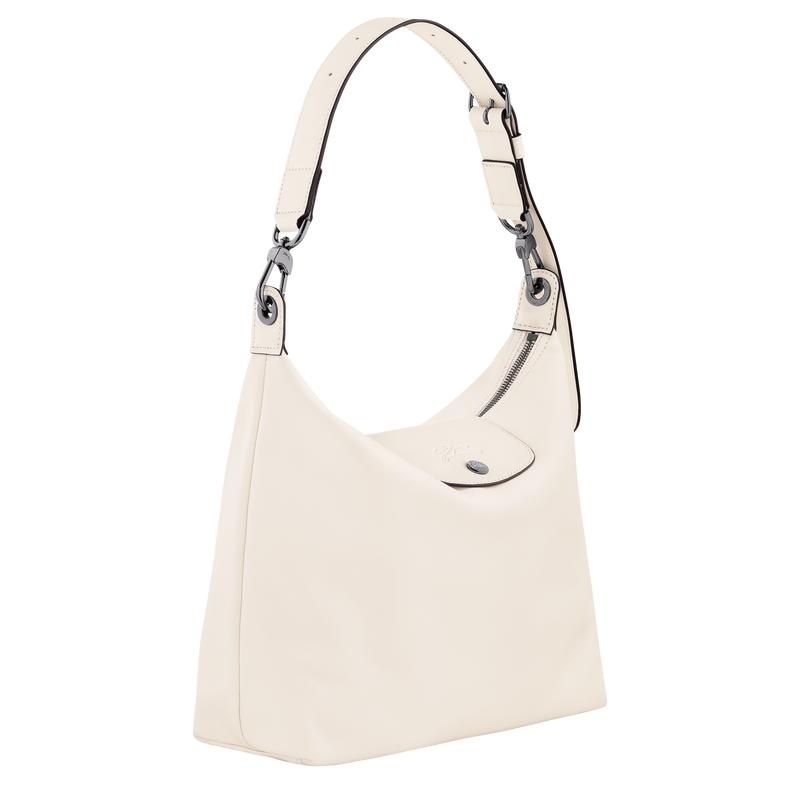 Bolso Hobo Longchamp Le Pliage Xtra M Mujer Blancas | 9308-SYLOJ