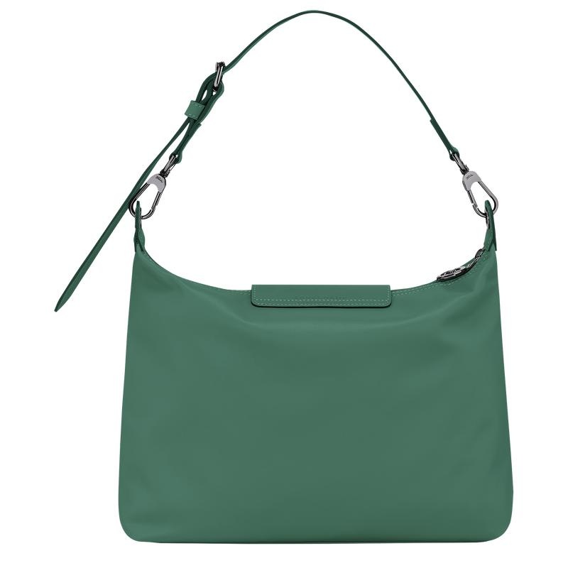 Bolso Hobo Longchamp Le Pliage Xtra M Mujer Verde | 0281-MALIJ