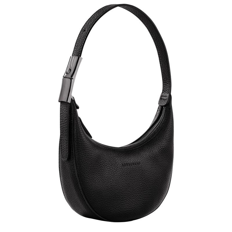 Bolso Hobo Longchamp Roseau Essential S Mujer Negras | 5270-NJGAL