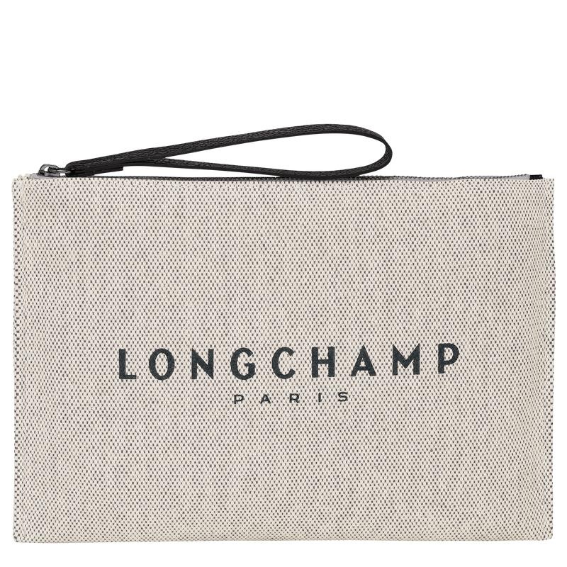 Bolso Pequeño Longchamp Essential Hombre Blancas | 3215-KDWCZ