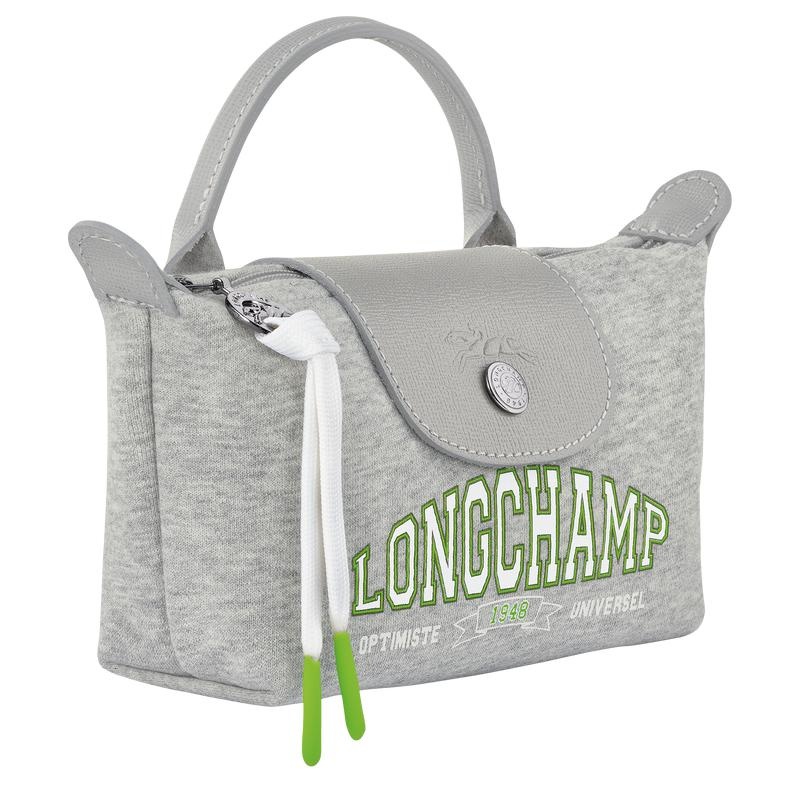 Bolso Pequeño Longchamp Le Pliage Colección Hombre Gris | 4367-GJYLZ