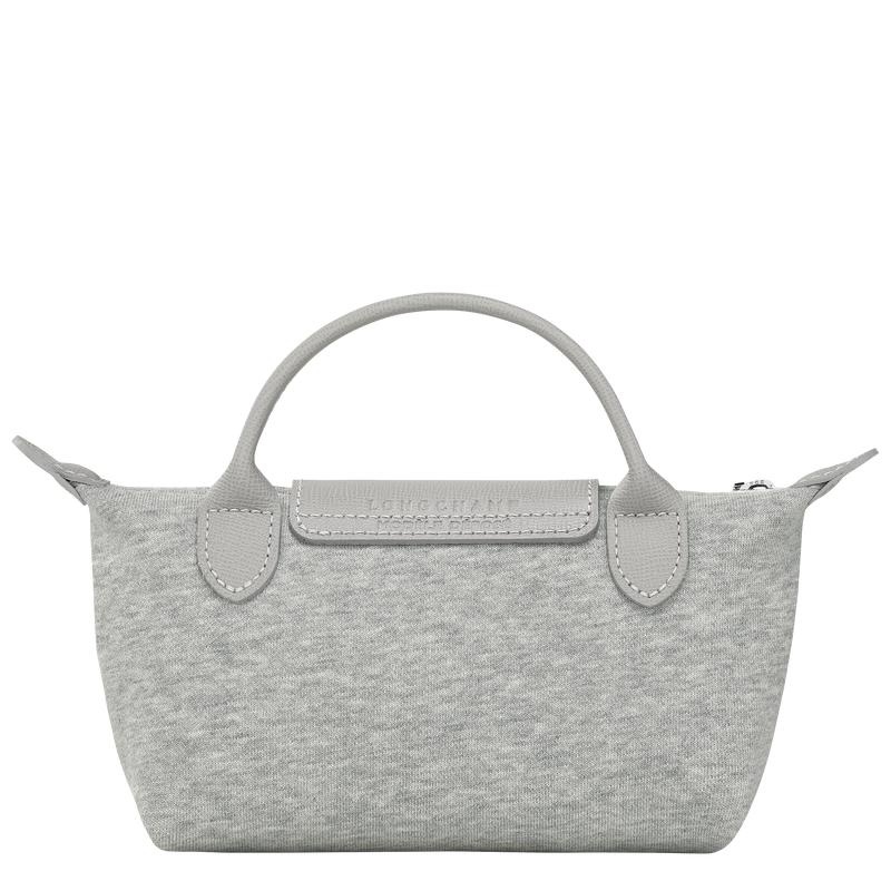 Bolso Pequeño Longchamp Le Pliage Colección Hombre Gris | 4367-GJYLZ