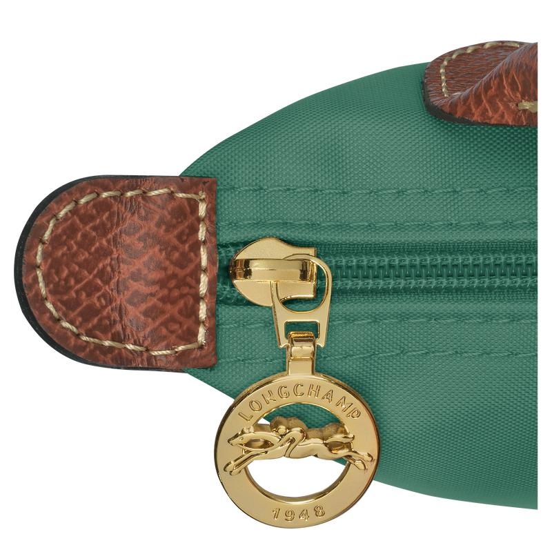 Bolso Pequeño Longchamp Le Pliage Original with handle Mujer Verde | 6712-QBFUD