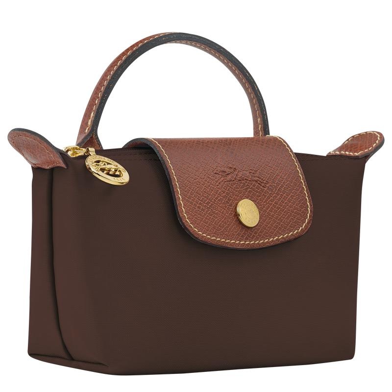 Bolso Pequeño Longchamp Le Pliage Original with handle Hombre Marrones | 5478-KJMSL