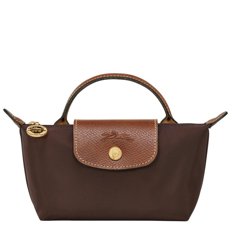 Bolso Pequeño Longchamp Le Pliage Original with handle Hombre Marrones | 5478-KJMSL