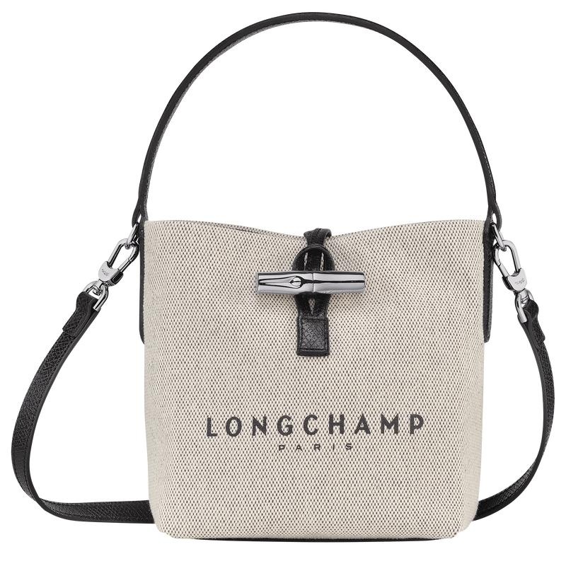 Bolso Saco Longchamp Essential XS Mujer Blancas | 1895-FTASW