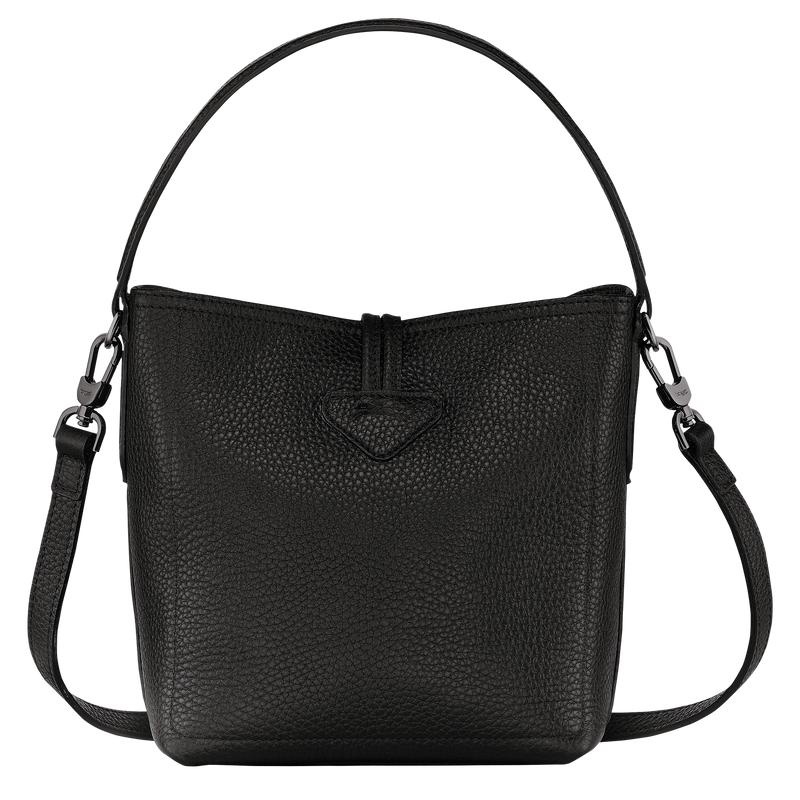 Bolso Saco Longchamp Roseau Essential XS Mujer Negras | 9021-MYNEK