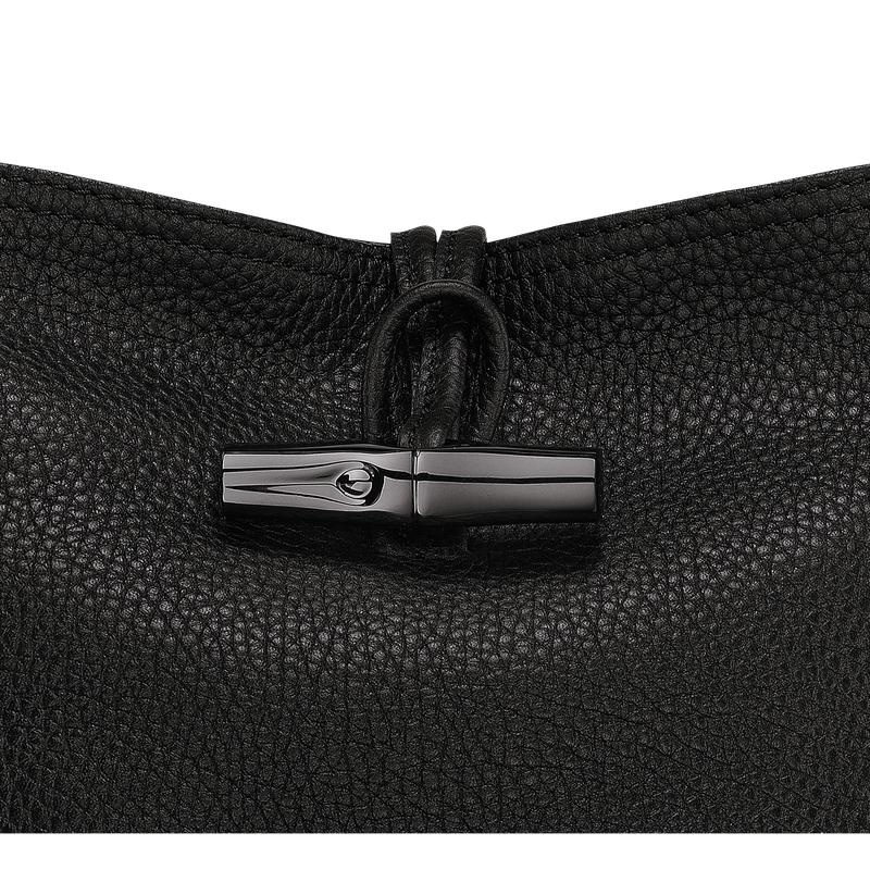 Bolso Saco Longchamp Roseau Essential XS Mujer Negras | 9021-MYNEK