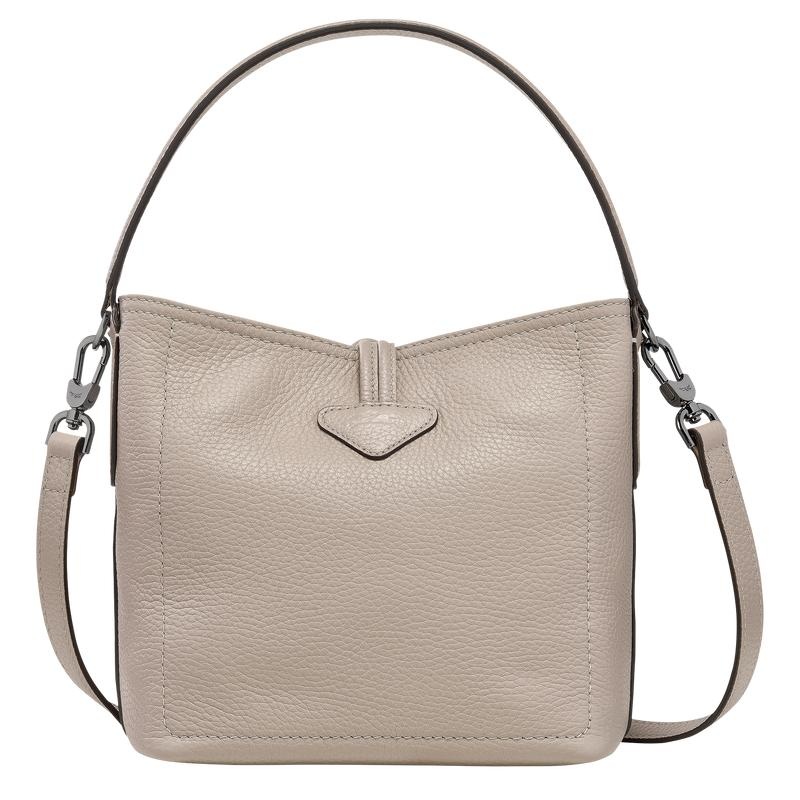 Bolso Saco Longchamp Roseau Essential XS Mujer Gris | 1594-DARXL