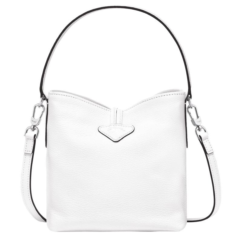 Bolso Saco Longchamp Roseau XS Mujer Blancas | 5194-EXVDB