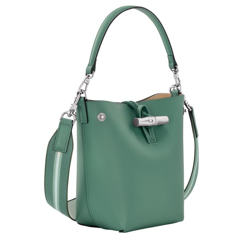 Bolso Saco Longchamp Roseau XS Mujer Verde | 2917-VWTXJ