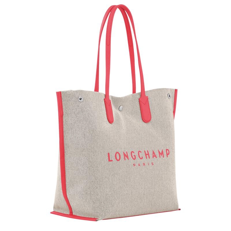 Bolso Tote Longchamp Essential L Mujer Rojas | 1342-RPYNT