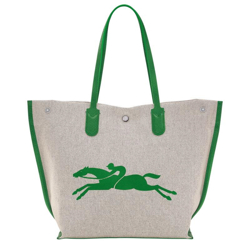 Bolso Tote Longchamp Essential L Mujer Verde | 4506-YMICF