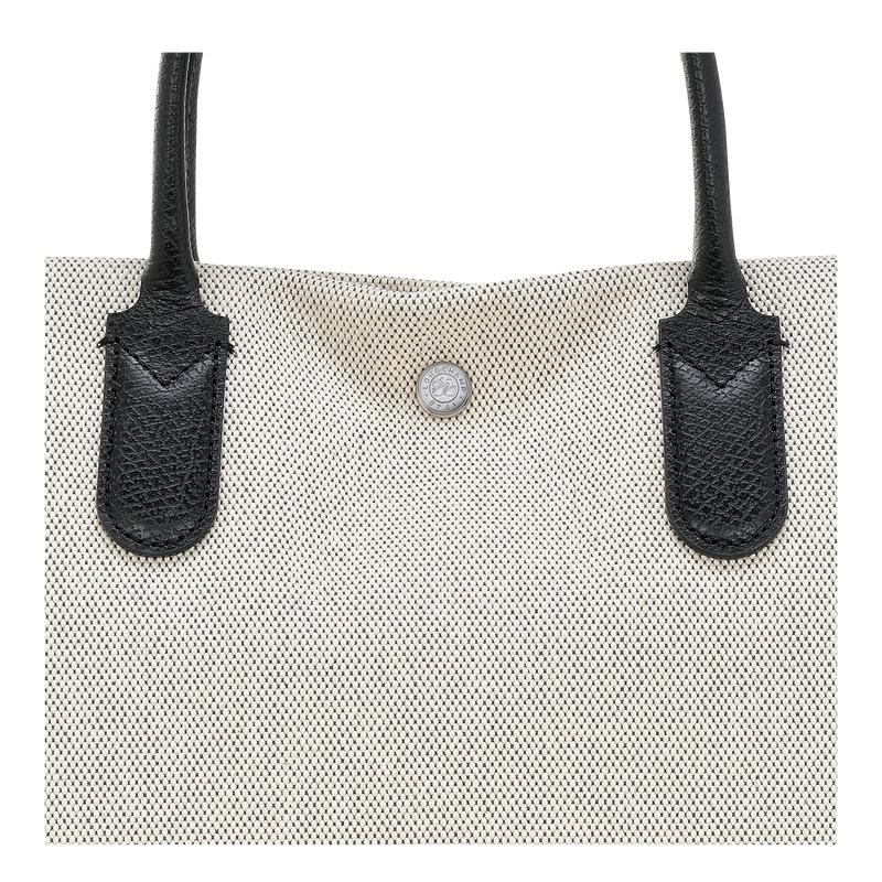 Bolso Tote Longchamp Essential M Hombre Blancas | 7058-MKQUX