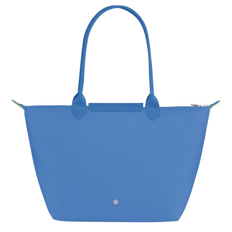 Bolso Tote Longchamp Le Pliage Green L Mujer Azules | 1480-EPDVC