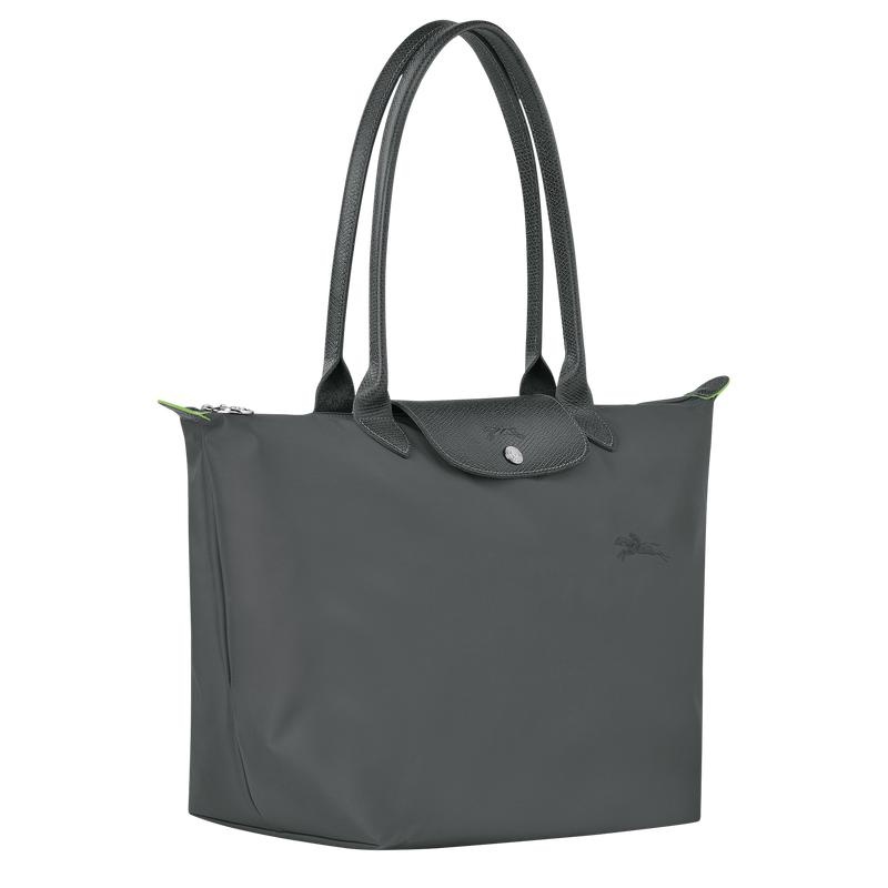 Bolso Tote Longchamp Le Pliage Green L Mujer Gris | 4906-KXPRC